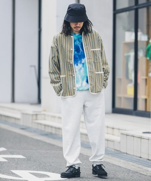 URBAN RESEARCH Sonny Label(アーバンリサーチサニーレーベル)/『別注』ARMY TWILL　Stripe Stand Collor Shirts/img19
