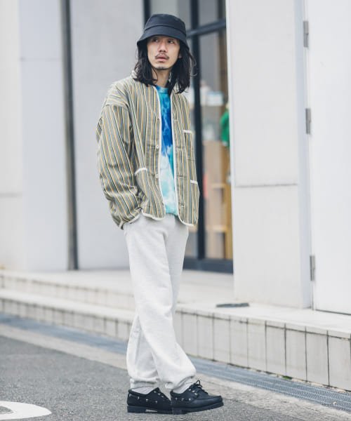URBAN RESEARCH Sonny Label(アーバンリサーチサニーレーベル)/『別注』ARMY TWILL　Stripe Stand Collor Shirts/img20