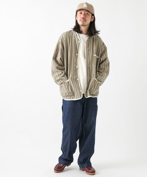 URBAN RESEARCH Sonny Label(アーバンリサーチサニーレーベル)/『別注』ARMY TWILL　Stripe Stand Collor Shirts/img26