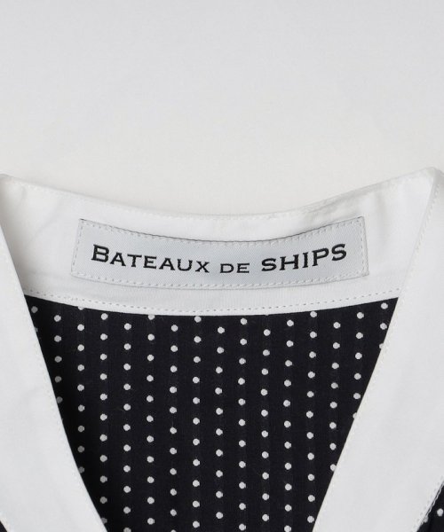 SHIPS MEN(シップス　メン)/BATEAUX DE SHIPS: コットン スタンドカラーシャツ/img09