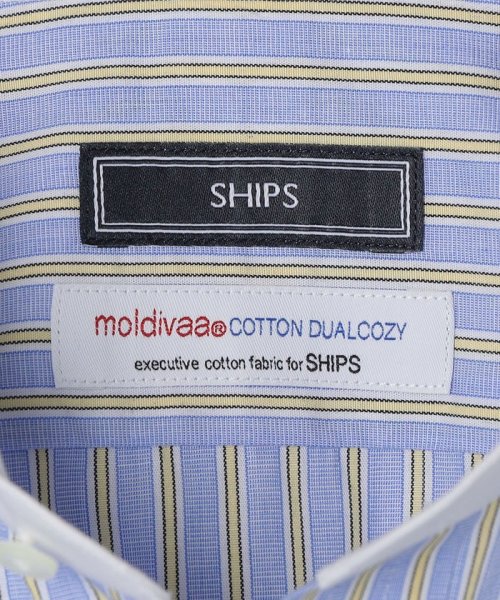 SHIPS MEN(シップス　メン)/SHIPS: ブリティッシュ オルタネートストライプ クレリック シャツ/img07