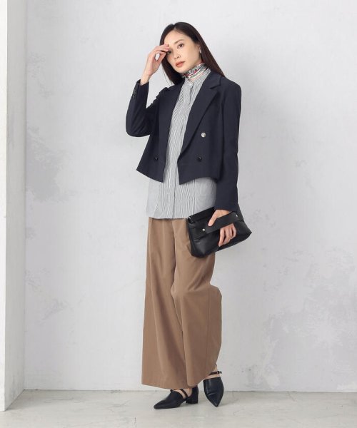 Ｗブレスト ショート ジャケット 