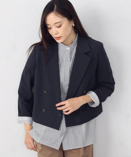 Ｗブレスト ショート ジャケット 