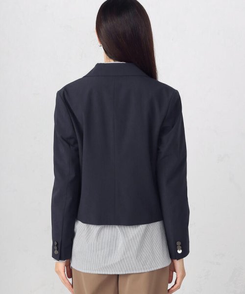 Ｗブレスト ショート ジャケット 