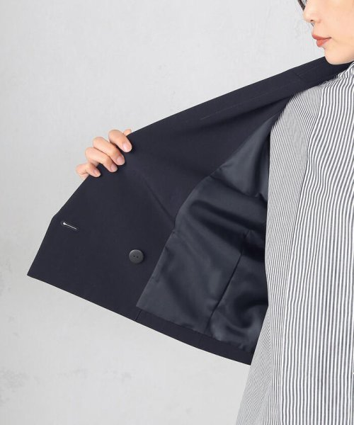 Ｗブレスト ショート ジャケット 