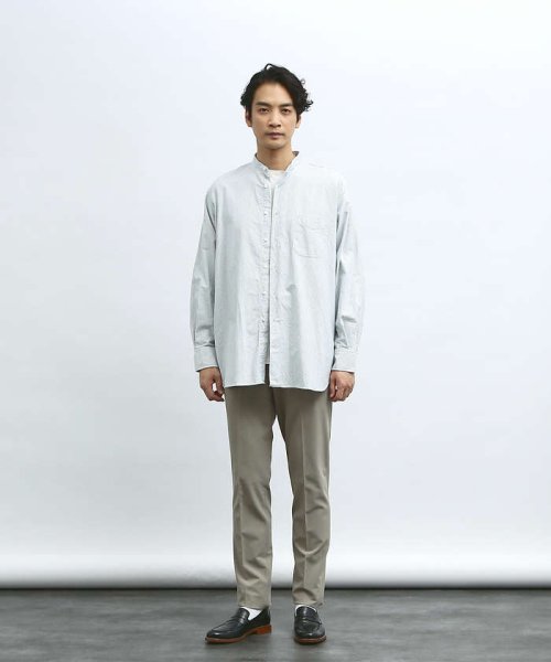 ABAHOUSE(ABAHOUSE)/【Individualized shirts】別注 / ストライプ バンドカラー/img19