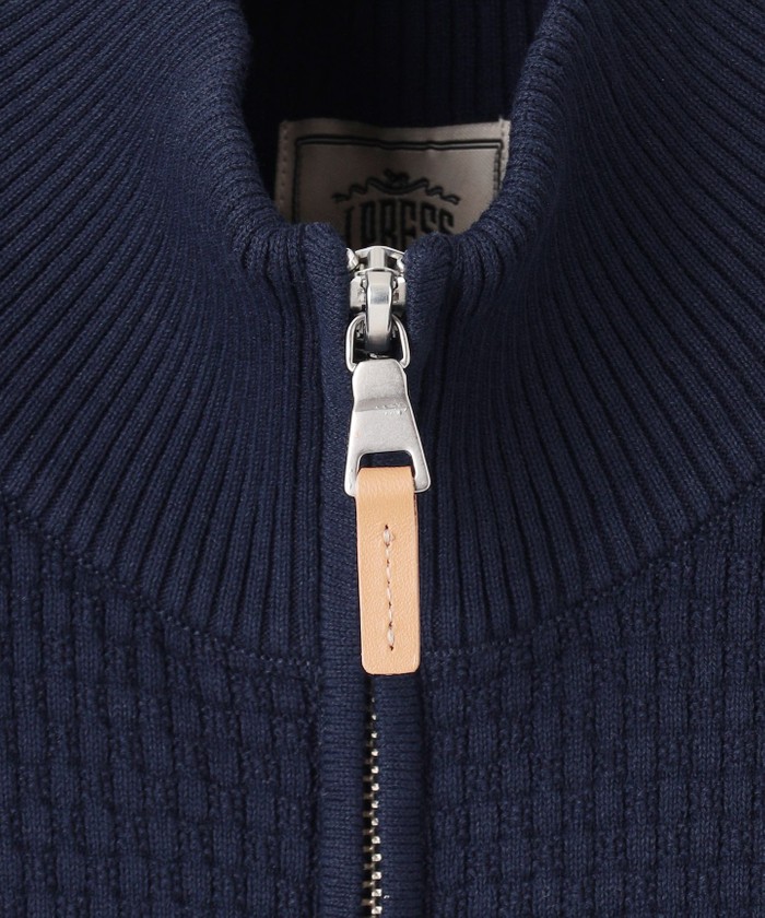 カーディガン High twist links】フルジップカーディガン(505150234)｜HANKYU MEN'S