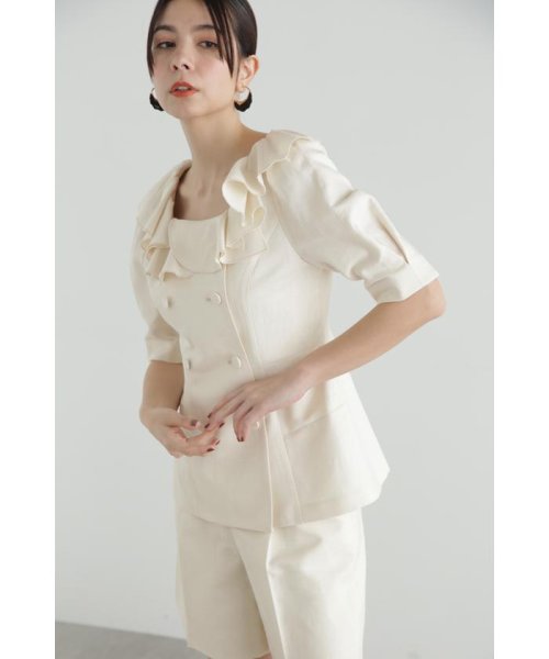 JILL STUART(ジル スチュアート)/シャークストレッチセットアップ ジャケット/img02