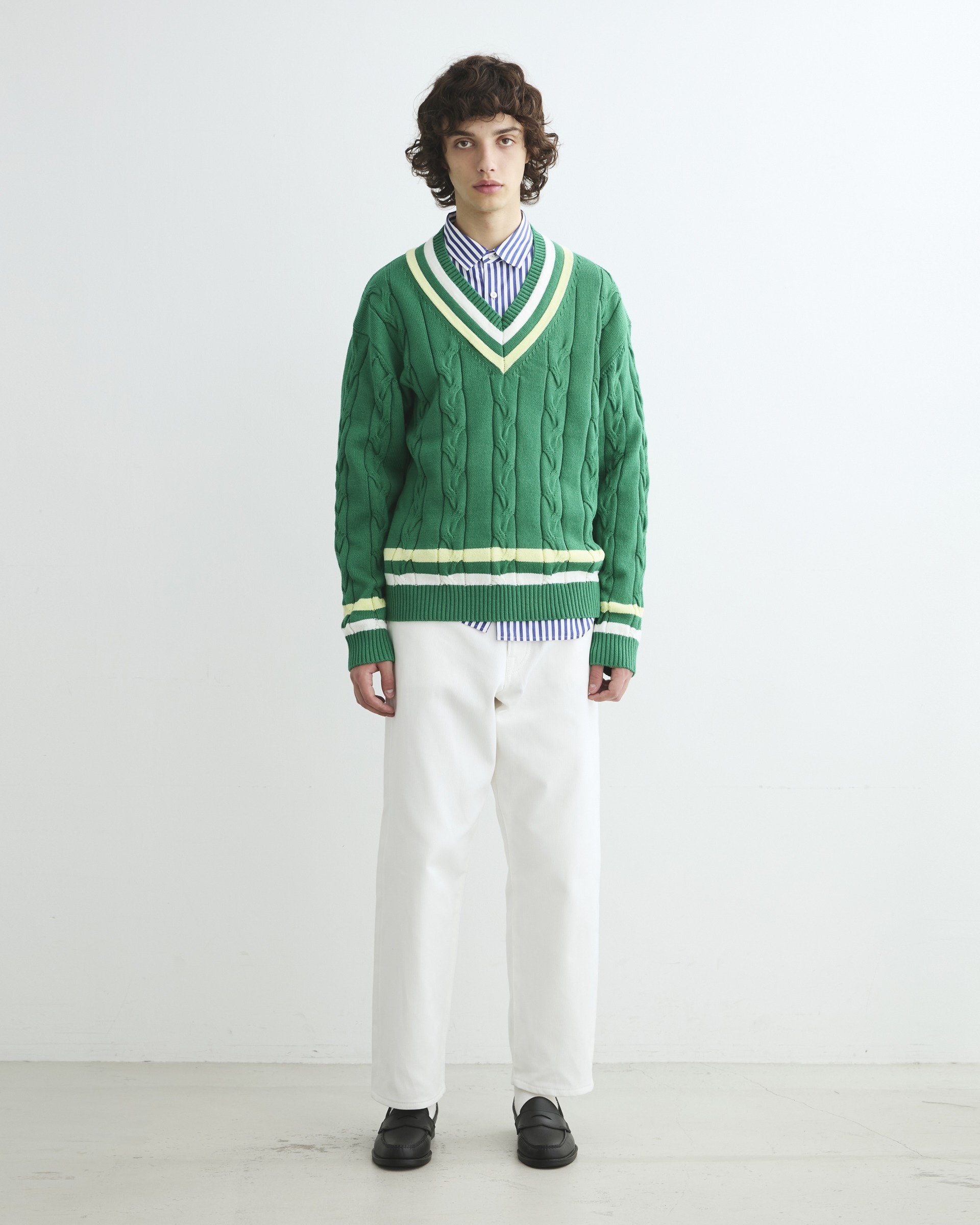 TILDEN V NECK PULLOVER
