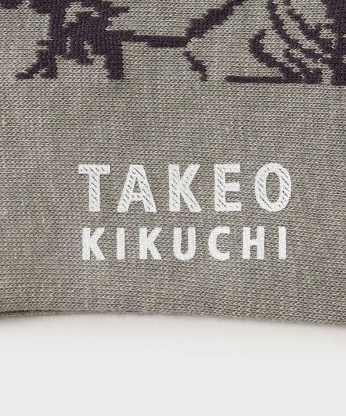 TAKEO KIKUCHI(タケオキクチ)/フラワー総柄　ソックス/img04
