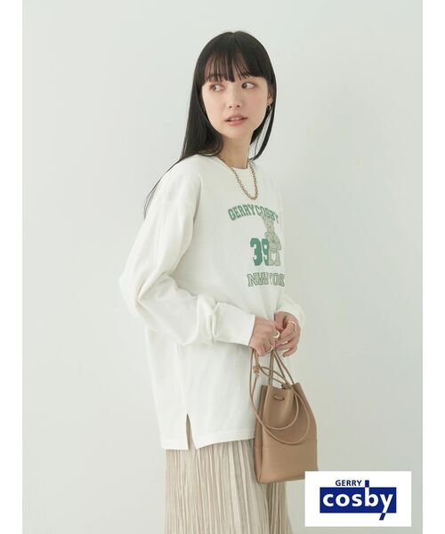 earth music&ecology(アースミュージック＆エコロジー)/別注 cosby ベアープリントロングTシャツ/img03