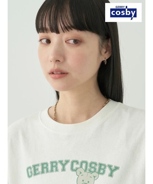 earth music&ecology(アースミュージック＆エコロジー)/別注 cosby ベアープリントロングTシャツ/img16