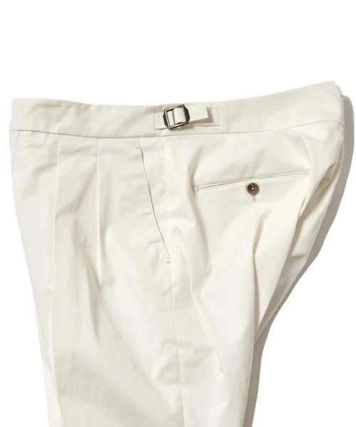 DISTINCTION MEN'S BIGI(ディスティンクションメンズビギ)/【BERWICH】コットンチノストレッチスラックス/img12