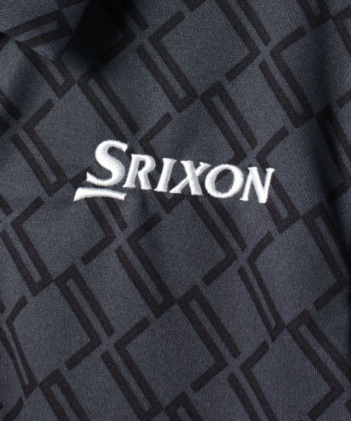 SRIXON(スリクソン)/【松山英樹プロモデル ジュニア別注】クロスパターンプリントシャツ【アウトレット】/img03
