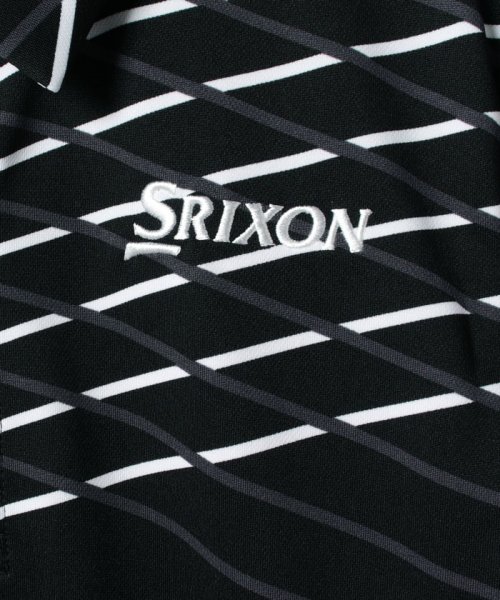SRIXON(スリクソン)/【松山英樹プロモデル ジュニア別注】クロスラインパネルプリントシャツ【アウトレット】/img03