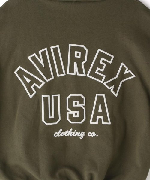 AVIREX(AVIREX)/《WEB&DEPOT限定》AVIREX SWEAT PULL OVER PARKA / アヴィレックス スウェット プルオーバー パーカー/img22