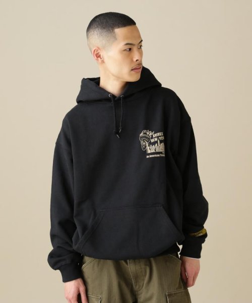 AVIREX(AVIREX)/RECORD DESIGN SWEAT PULL OVER PARKA / レコード デザイン パーカー/img01