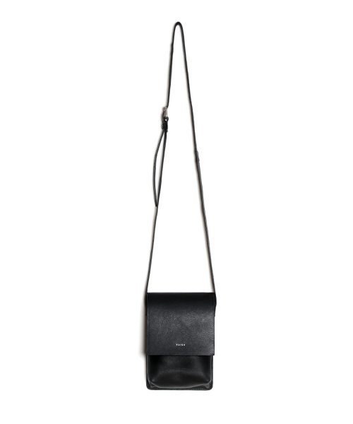 MAISON mou(メゾンムー)/【YArKA/ヤーカ】real leather box flap shoulder bag [Alnitak3]/リアルレザーフラップ ショルダー バッグ/img03