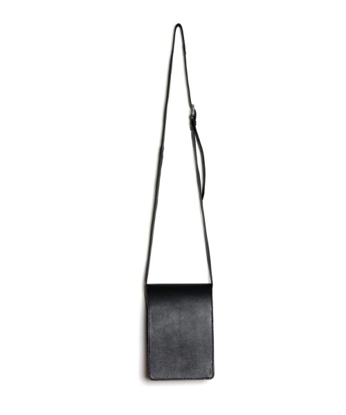 MAISON mou(メゾンムー)/【YArKA/ヤーカ】real leather box flap shoulder bag [Alnitak3]/リアルレザーフラップ ショルダー バッグ/img05