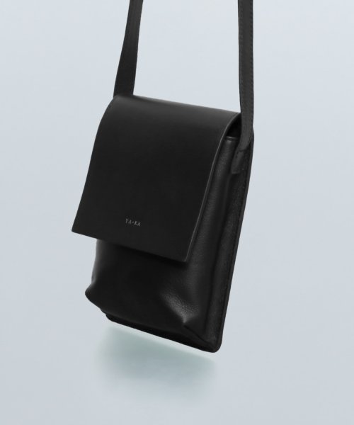 MAISON mou(メゾンムー)/【YArKA/ヤーカ】real leather box flap shoulder bag [Alnitak3]/リアルレザーフラップ ショルダー バッグ/img15