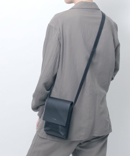 MAISON mou(メゾンムー)/【YArKA/ヤーカ】real leather box flap shoulder bag [Alnitak3]/リアルレザーフラップ ショルダー バッグ/img20