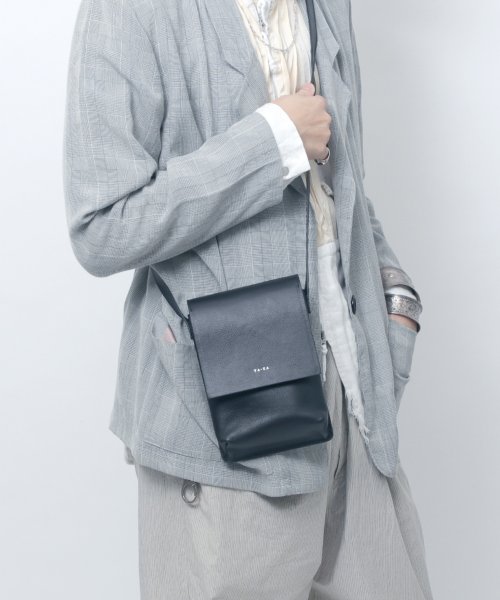 MAISON mou(メゾンムー)/【YArKA/ヤーカ】real leather box flap shoulder bag [Alnitak3]/リアルレザーフラップ ショルダー バッグ/img26