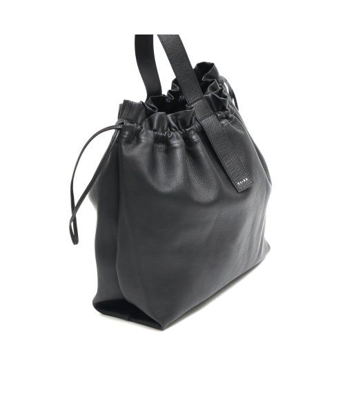MAISON mou(メゾンムー)/【YArKA/ヤーカ】real leather drawstring tote & hand bag [bdbd2]/リアルレザー巾着 トート バッグ/img06