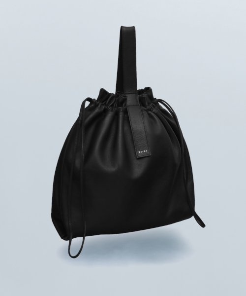 MAISON mou(メゾンムー)/【YArKA/ヤーカ】real leather drawstring tote & hand bag [bdbd2]/リアルレザー巾着 トート バッグ/img19