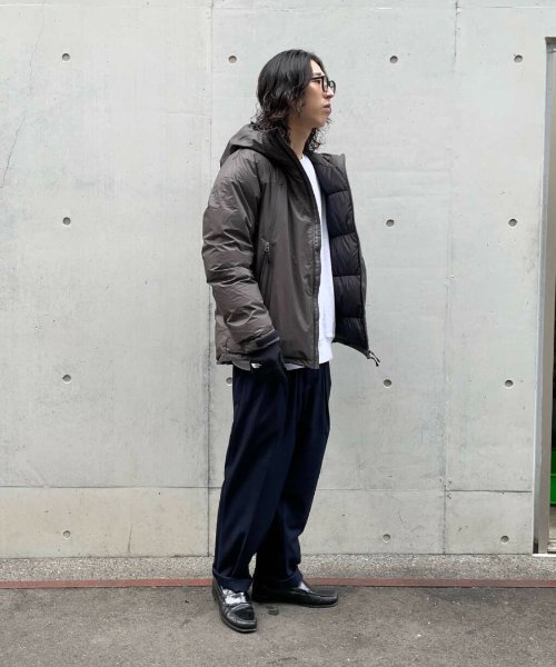 『別注』NANGA×UR　AURORA 3layer downblouson 素材の特性上