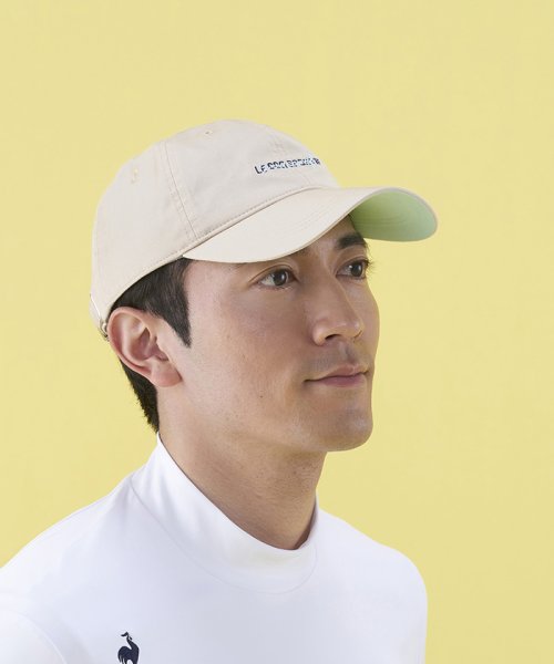 le coq sportif GOLF (ルコックスポルティフ（ゴルフ）)/ミニマルロゴキャップ (吸汗速乾（ビン皮/額に触れる部分）/抗菌防臭（ビン皮/額に触れる部分）/img02