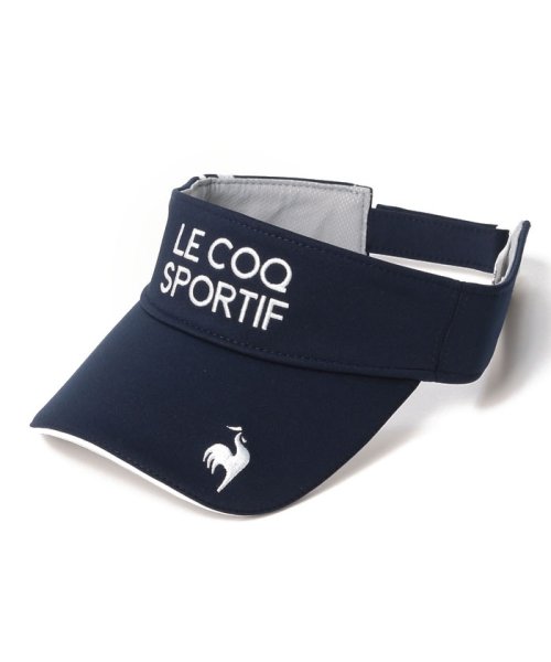le coq sportif GOLF (ルコックスポルティフ（ゴルフ）)/【WEB限定】ロゴ刺繍バイザー/img03