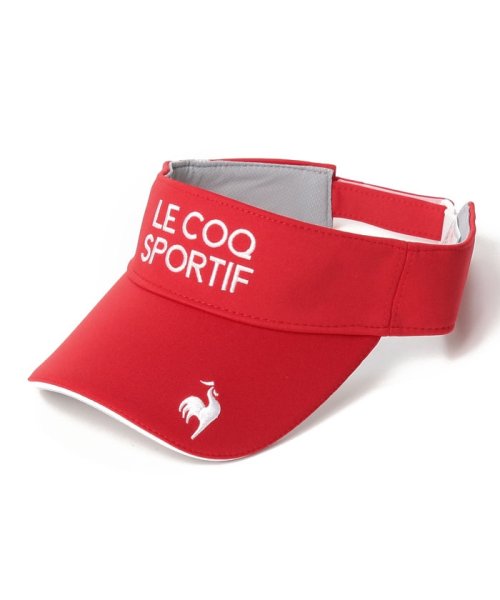 le coq sportif GOLF (ルコックスポルティフ（ゴルフ）)/【WEB限定】ロゴ刺繍バイザー/img07