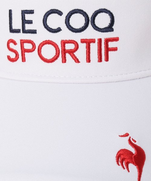 le coq sportif GOLF (ルコックスポルティフ（ゴルフ）)/【WEB限定】ロゴ刺繍バイザー/img14