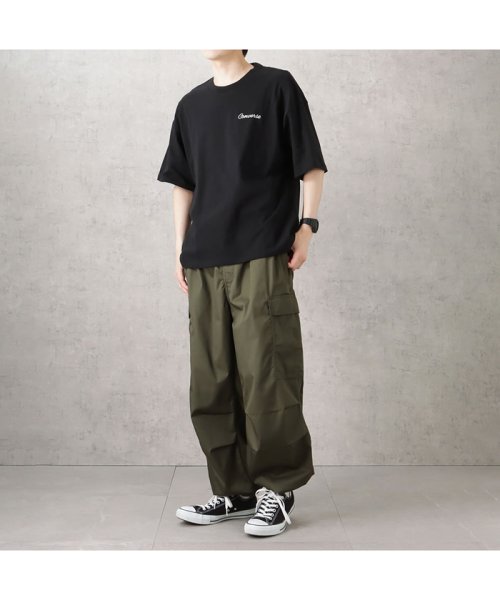 MAC HOUSE(men)(マックハウス（メンズ）)/NAVY ネイビー ワイドイージーカーゴパンツ 3110－7301/img01