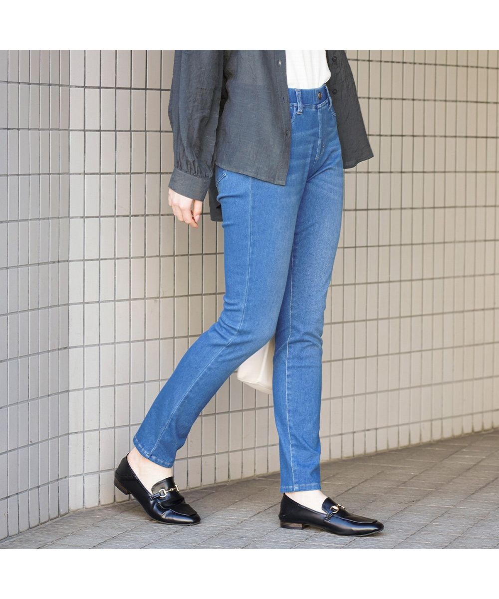 NAVY ネイビー Magic Legs パーフェクトレッグス スキニーパンツ 352－1055－017