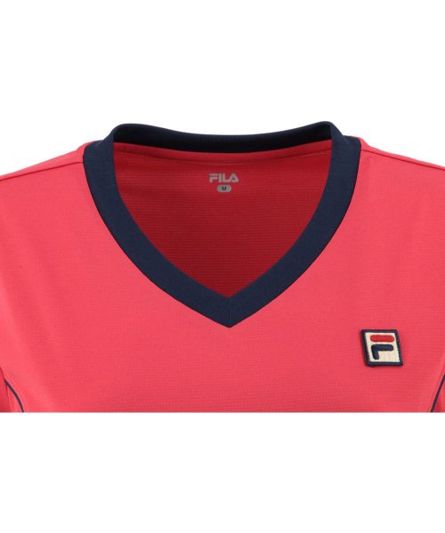 FILA（ZETT Ladies）(フィラ（ゼット　レディース）)/【テニス】パイピング ワンピース スポーツウェア レディース/img04