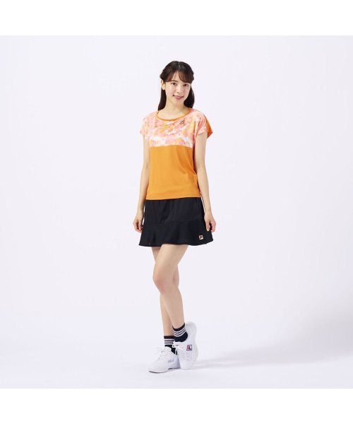 FILA（ZETT Ladies）(フィラ（ゼット　レディース）)/【テニス】シースルージャガード レイヤードスコート スポーツウェア レディース/img07