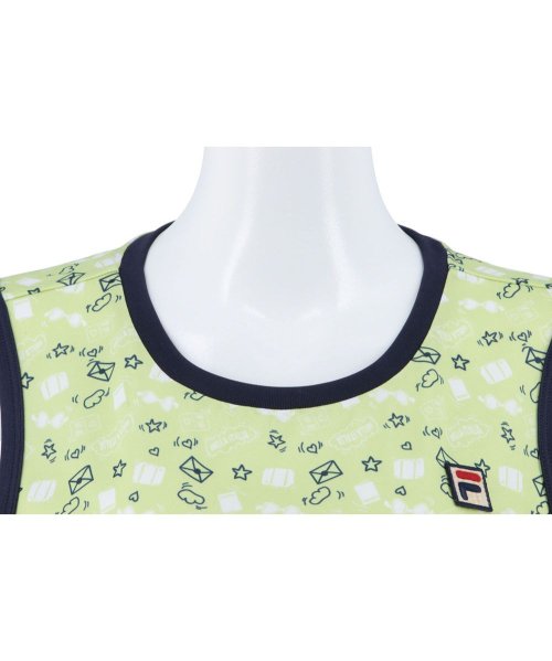 FILA（ZETT Ladies）(フィラ（ゼット　レディース）)/【テニス】ノースリーブTシャツ トラベルプリント スポーツウェア レディース/img07