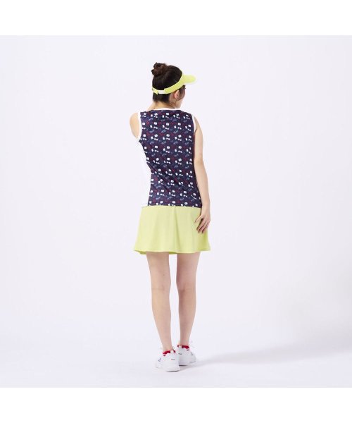 FILA（ZETT Ladies）(フィラ（ゼット　レディース）)/【テニス】ノースリーブTシャツ トラベルプリント スポーツウェア レディース/img12