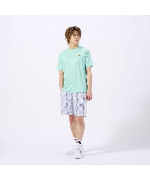 FILA（ZETT Mens）(フィラ（ゼット　メンズ）)/【テニス】ハーフパンツ 小紋水玉柄 スポーツウェア メンズ/img05