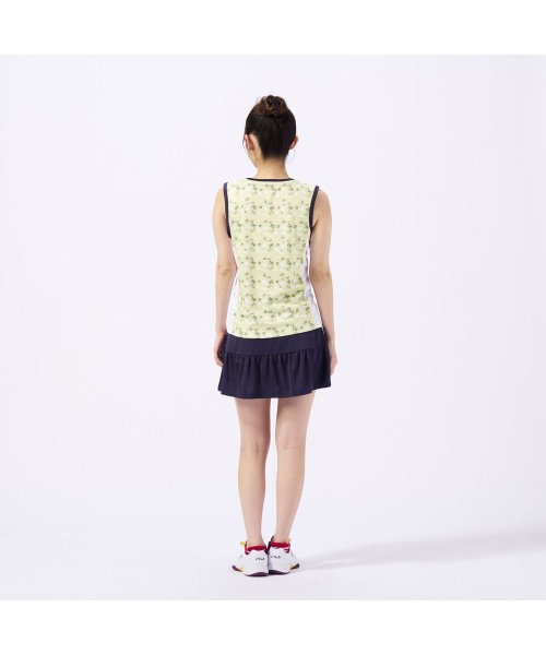 FILA（ZETT Ladies）(フィラ（ゼット　レディース）)/【テニス】ヨーク切替 スコート 無地 スポーツウェア レディース/img07