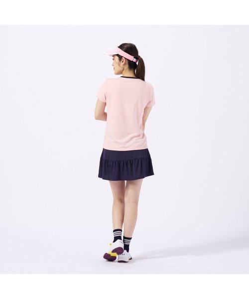 FILA（ZETT Ladies）(フィラ（ゼット　レディース）)/【テニス】ヨーク切替 スコート 無地 スポーツウェア レディース/img09