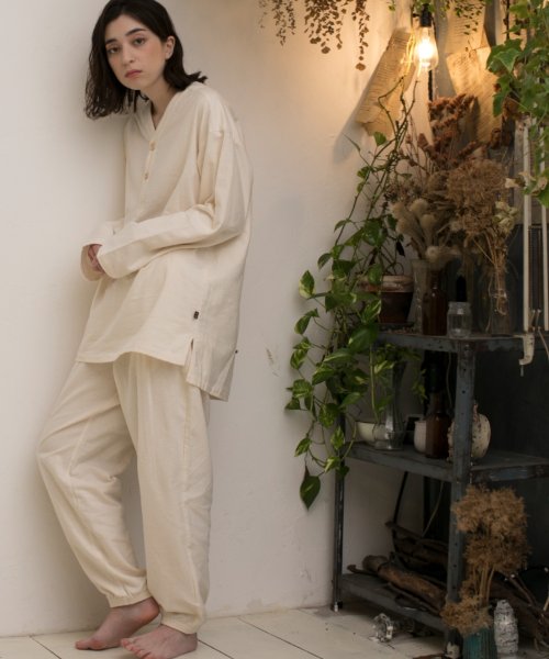 S'more(スモア)/【S'more】V NECK SLEEPING SHIRTS/img03