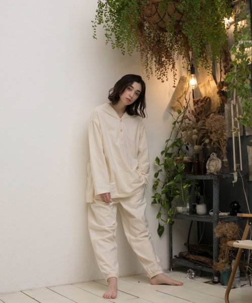 S'more(スモア)/【S'more】V NECK SLEEPING SHIRTS/img10