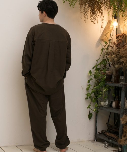 S'more(スモア)/【S'more】V NECK SLEEPING SHIRTS/img14