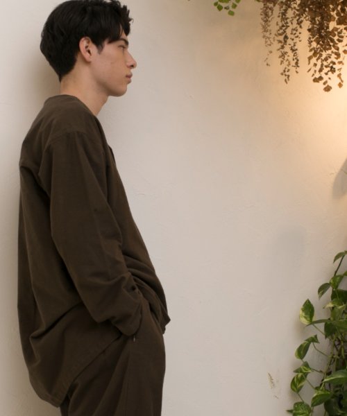 S'more(スモア)/【S'more】V NECK SLEEPING SHIRTS/img16