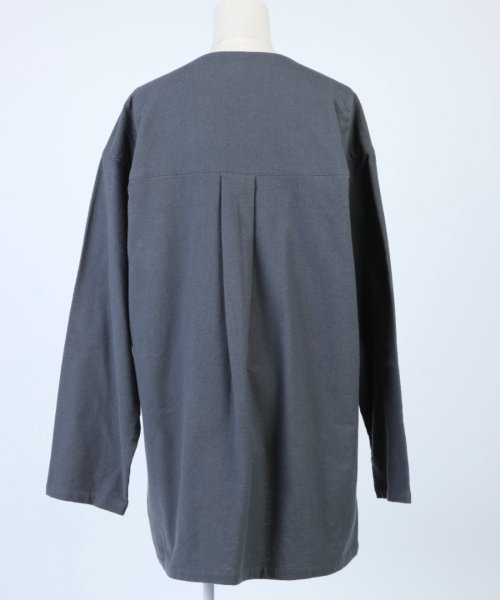 S'more(スモア)/【S'more】V NECK SLEEPING SHIRTS/img41