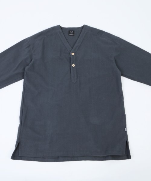 S'more(スモア)/【S'more】V NECK SLEEPING SHIRTS/img42