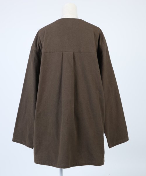 S'more(スモア)/【S'more】V NECK SLEEPING SHIRTS/img52