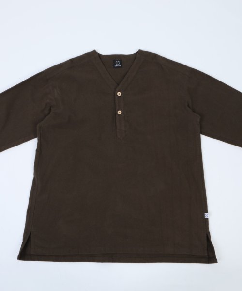 S'more(スモア)/【S'more】V NECK SLEEPING SHIRTS/img53